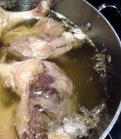 Duck Legs in Rendered Duck Fat